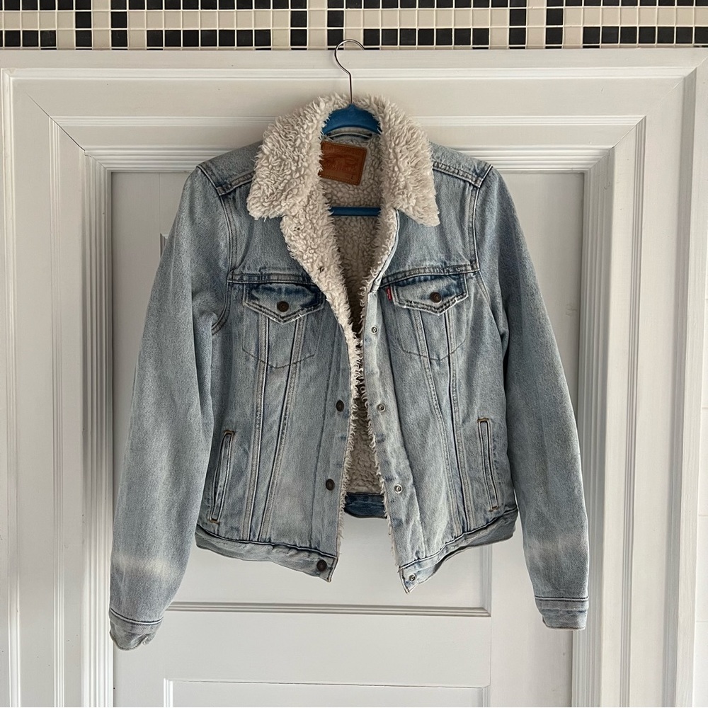 Levi’s Sherpa Trucker Denim Jacket